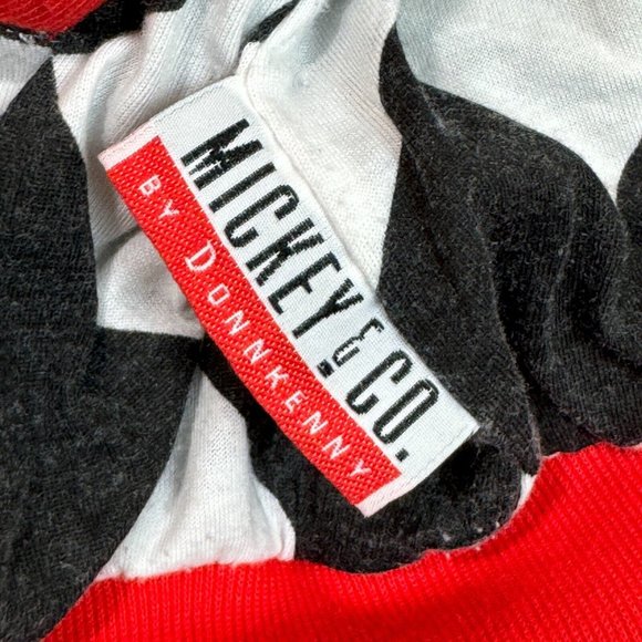 Vintage 80's Disney Mickey Mouse Unisex M 22X26 Reversible Cotton Bomber Jacket - Picture 11 of 16